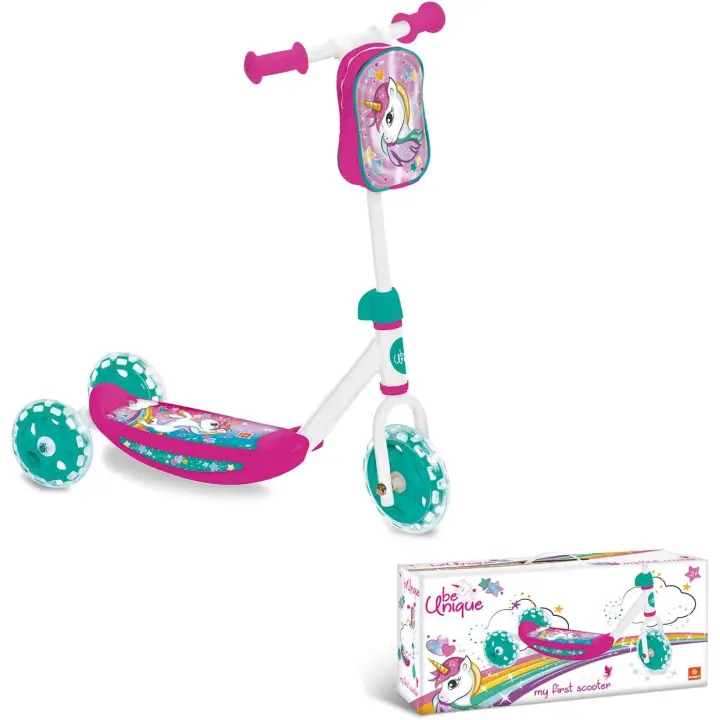 MONDO TOYS - PATINETE DE 3 RUEDAS UNICORNIO- MI PRIMER PATINETE - (NO INCLUYE MOCHILA) - REGALO PARA NIÑOS Y NIÑAS - SUPERDIVERTIDO - PRODUCTO OFICIAL - MR POPYE - 1