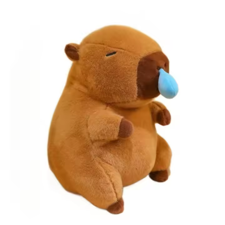 Peluche Capybara Grande Extendible 1-3pcs Juguete Divertido De Peluche Capibara Regalo De Cumpleaños Decoración Para El Hogar Animal De Peluche Kawaii - 1