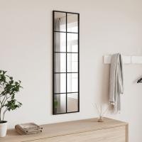 vidaXL Espejo de Pared Metal Negro Tocador Maquillaje Colgante Baño Dimensiones 40 x 40 cm,  20 x 50 cm,  60 x 40 cm y mas - details 7