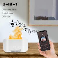 400ml Humidificador de difusión de aceite esencial de llama grande con bluetooth, Humidificador de difusión de aceite esencial aromático de llama dispersor de incienso adecuado para habitaciones grandes, oficinas y hogares - details 5
