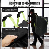 Bolsa De Almacenamiento Para Carrito De Bebé Impermeable De Tela Oxford Con Correa Ajustable Para Viaje En Tren Bolsa De Puerta De Verificación Con Estuche De Viaje - details 4