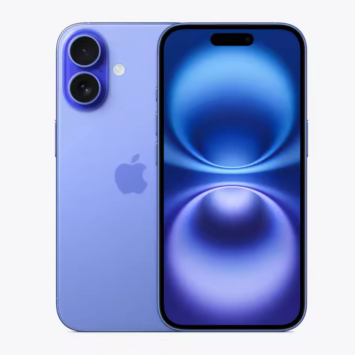 Apple iPhone 16 128GB - Chip A18 3nm |Smartphone 5G con Control de Cámara|Pantalla OLED 6,1" Super Retina XDR | Cámara 48MP + 12MP 120° |NFC - 1