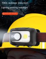 Lámpara Frontal LED Para Camping Con Correa Ajustable Y Luz COB Brillante Para Adultos Lámpara Frontal Con Machete - details 1