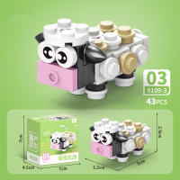 Bloques De Construcción De Animales Del Mundo Insecto Scorpion Mantis Hormiga Araña Pájaro Marino Regalo Para Niños Adornos De Escritorio Bloques Pequeños Compatible Con Lego ABS Sin Batería - details 7