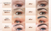 Lápiz de Cejas Microblading Impermeable 3D 2024 con 4 Puntas - details 1