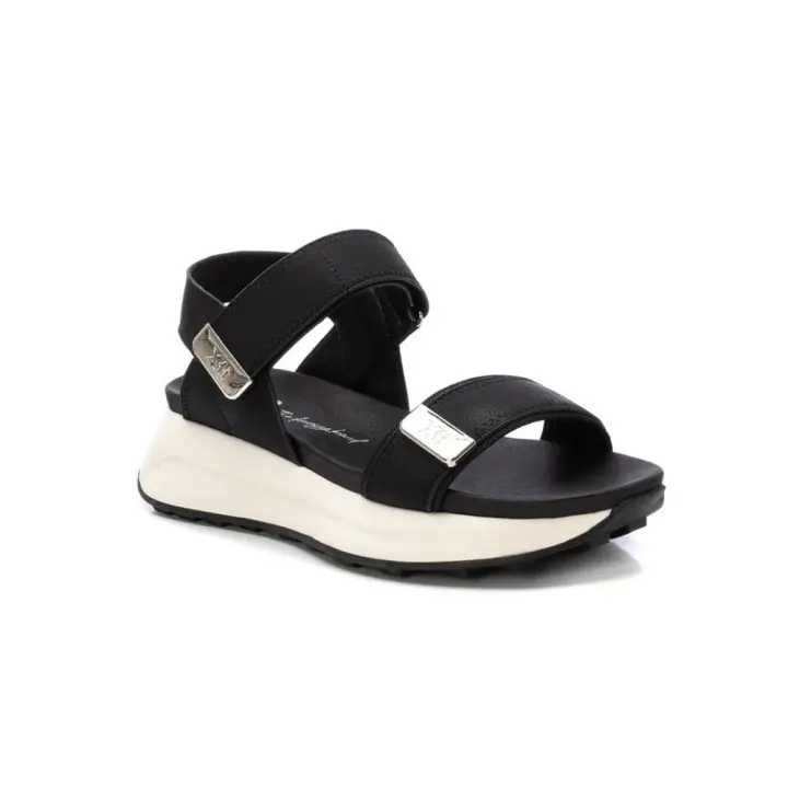 Sandalias Planas Xti 143874 Mujer Negro - 1