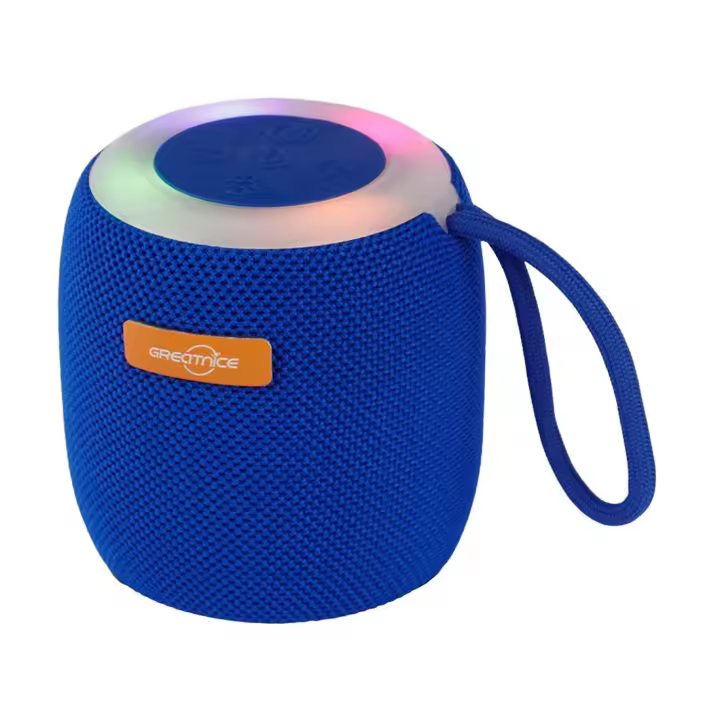 Altavoz Inalámbrico GTS-1468 con Iluminación RGB y 5W de Potencia – Sonido y Estilo para Llevar - 1