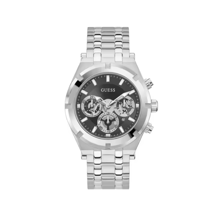 Guess Reloj Continental Gw0260g1 Plateado Hombre - 1