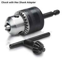 Chorro De Taladro 3.0-16mm Con Chasis De 1/2-20UNF Adaptador De Hexágono/SDS-Plus Para Destornillador De Impacto Incluye Llave De Chorro - details 3