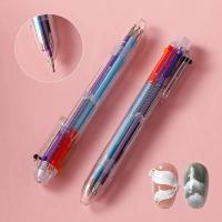 6 En 1 Pincel De Arte De Uñas Con Diseño De Bolígrafo Herramienta De Precisión Para Pintar Puntos En Uñas Gel UV Y Pedrería Kit De Manicura DIY - details 5