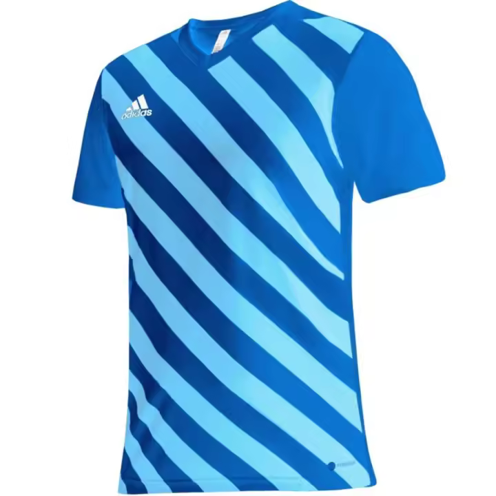 T-shirt adidas Entrada 22 Graphic Jersey M HF0116 – Otra variante del modelo Graphic Jersey, con materiales ligeros y tecnología que favorece la ventilación. - 1