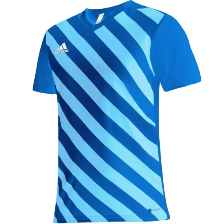 T-shirt adidas Entrada 22 Graphic Jersey M HF0116 – Otra variante del modelo Graphic Jersey, con materiales ligeros y tecnología que favorece la ventilación. - 1