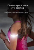Luz De Correr Ultraligera COB Tipo-Cargando Pulsera Impermeable Y Resistente Al Sudor Luz De Advertencia Ligera Portátil Para Deportes Al Aire Libre - details 2