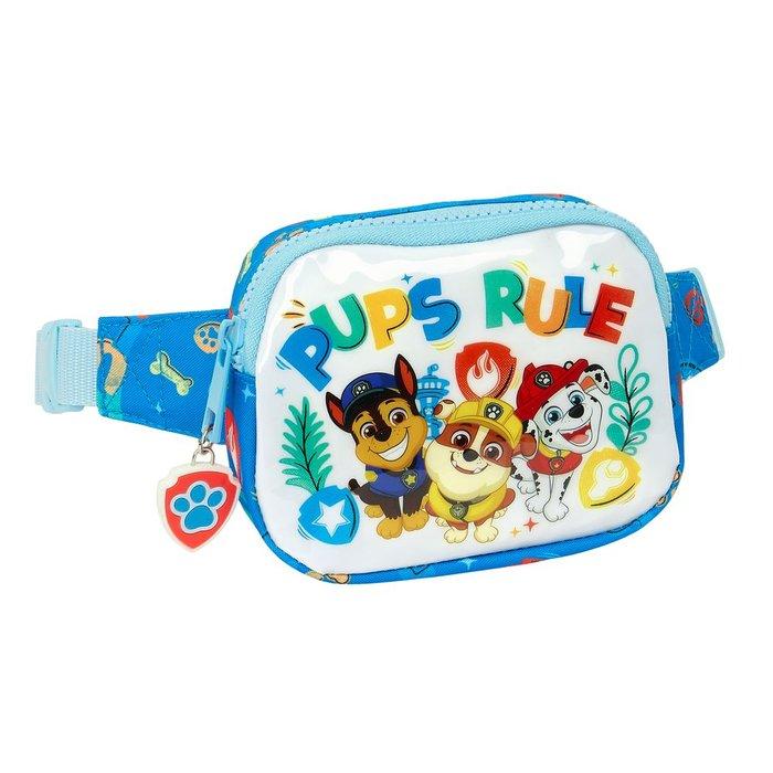 Sac Banane Officiel PAW PATROL PUPS RULE - Pour Enfants, Polyester Résistant, Réglable Et Spacieux
