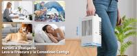 Aire Acondicionado Portatil, 4 en 1 Enfriador de Aire, 900ml Mini Aire Acondicionado with Asa, 3 Velocidades de Ventilador, Modo de Pulverización, Temporizador 2-4H Ajustado para Dormitorio y Oficina - details 4