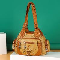 Nueva Moda Bolso De Hombro Para Mujer De Cuero Suave De Alta Calidad Marca Famosa Diseñador Bolso De Mano De Lujo Bolsos De Hombro Casual Con Decoración De Rivet - details 5