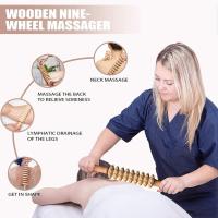 Herramientas de masaje de Therapy de Madera profesional 3-en-1 Kit de maderotherapy masajeador de Madera de Drenaje lympático - details 0