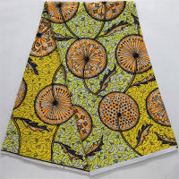 Tela De Encaje De Anka Wax Real De Alta Calidad Para Mujer Vestido De Fiesta Estilo Nigéria Ghanés Poliéster 6 Yardas 2024 - details 12