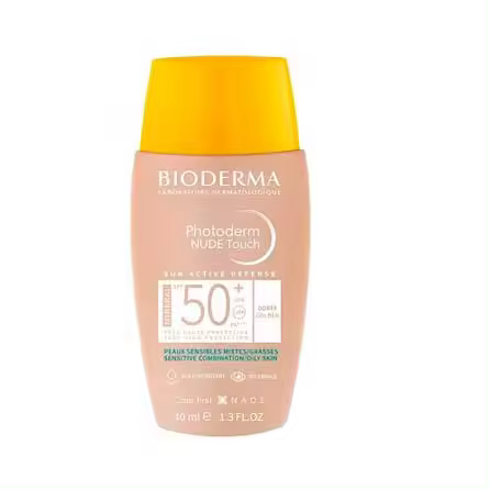 Bioderma Photoderm Nude Touch SPF 50+ Dorado 40 Ml - 1