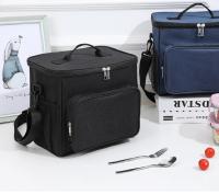 Bolsa De Almuerzo Grande De Tela Oxford Reforzada Portátil Con Aislamiento Para Picnic Al Aire Libre Estudiante Bolsa De Comida - details 19