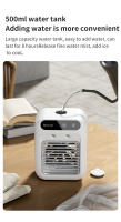 Ventilador De Mesa USB Humidificador De Portátil Mini Spraying Ventilador De Refrescado Para Teléfono Móvil Y Aire Acondicionado - details 9