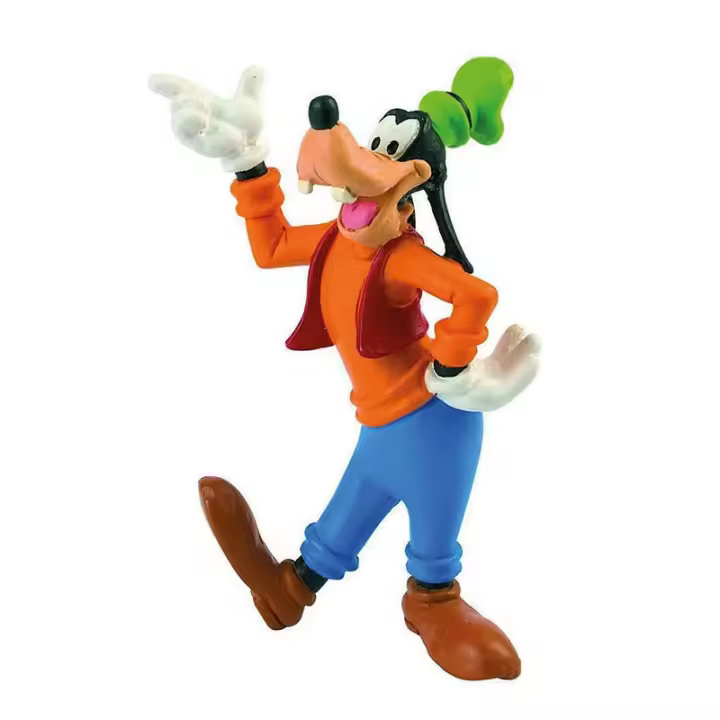 Figura de Goofy de los dibujos Disney con tamaño de 9 cm de Bullyland - 1