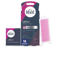 VEET 32 unidades EXPERT FACIAL bandas de cera piel normal 2 paquetes - details 0