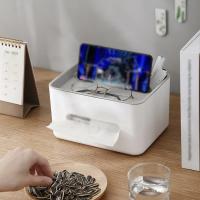 Estuche De Almacenamiento Para Papel Con Control Remoto De Escritorio a Prueba De Polvo Multifuncional Para Coche Y Sala De Estar - details 2