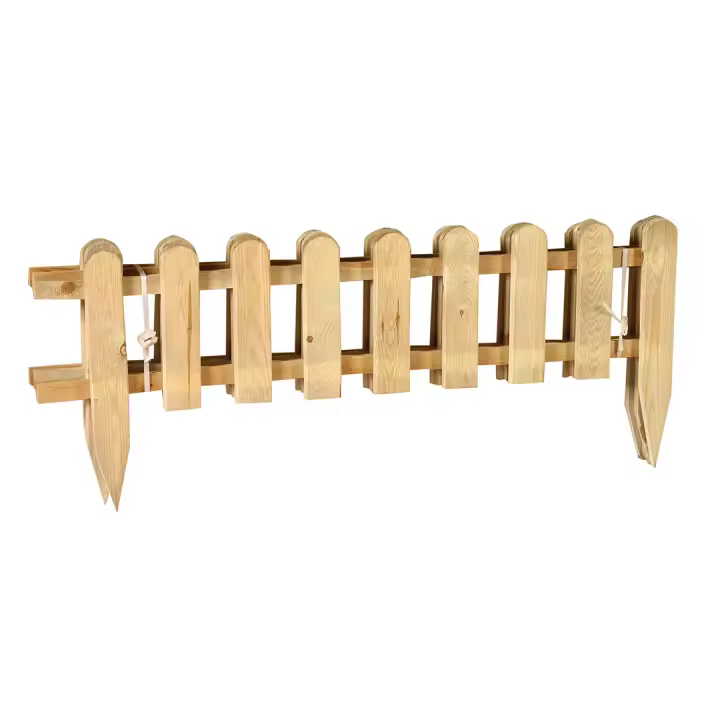 AZJARDIN.COM - MIni valla de madera tratada 28x111cm de CATRAL - 1