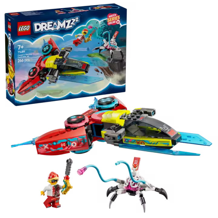 LEGO DREAMZzz 71489 Mando Jet de Cooper contiene 266 piezas - edad 7+ años 25L71489 - 1