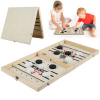 Juego De Hockey De Mesa Plegable Foosball Ganador Catapult Juego De Ajedrez Parentezco Juguetes Para Celebraciones Para Niños Y Adultos - details 7