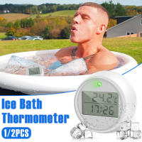 Termómetro De Baño Flotante 2 En 1 Con Pantalla Luminosa IP66 Impermeable Para Inmersión Fría Termómetro Digital Con Pantalla Clara Y Luz Destellante - details 0