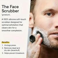 Cepillo De Limpieza Facial De Silicona Mini Para Hombres Limpieza Profunda Masaje Y Exfoliación Para La Cara Herramienta De Cuidado Personal - details 4
