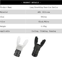 Dispositivo De Ejercicio De Respiración Con Resistencia Ajustable De Silicona Para Fitness Y Deporte Correo Entrenamiento Cardio - details 1