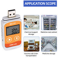 Logger De Temperatura RC-5 USB Datalogger Recorder Para Cadena De Suministro Frigorífica Laboratorios Y Transporte Alimentos JUANJUAN Modelo RC-5+ - details 11