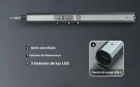 Precisión Destornillador Eléctrico 30 En 1 Con LED Herramientas De Poder Mini 5 Torque 5/32 Pulgadas Bits Magnéticos Para Reparación De PC Teléfonos Gafas - details 1