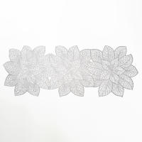 Mantel Individual De PVC Dorado Zijinhua Con Diseño De Encaje Y Almohadilla De Comedor Lujo Ligero Resistente a Altas Temperaturas - details 12