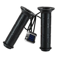 Manoplas Calientes Para Motocicleta 22mm Cubierta Calentadora De Manillar Regulación De Temperatura Tercer Cuadro 12V 40-60°C Accesorio Para Motociclistas - details 12
