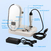 Nueva MINI Facial RF De Beemyi Instrumento De Belleza Con Corriente EMS Rejuvenecimiento De Piel Elevación Y Tensión Herramienta De Cuidado De La Piel Tamaño 13.5*18*21CM - details 14