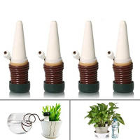 8Pcs Pitones De Cerámica Autoidal Para Riego De Plantas Interiores Sistema De Rociado Automático Para Cultivos En Interior - details 11