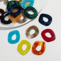10pcs Cuentas De Acrylico En Forma De Cuadrado Grande Para Hacer Pulseras Collares Y Aretes DIY Accesorios De Joyería - details 8