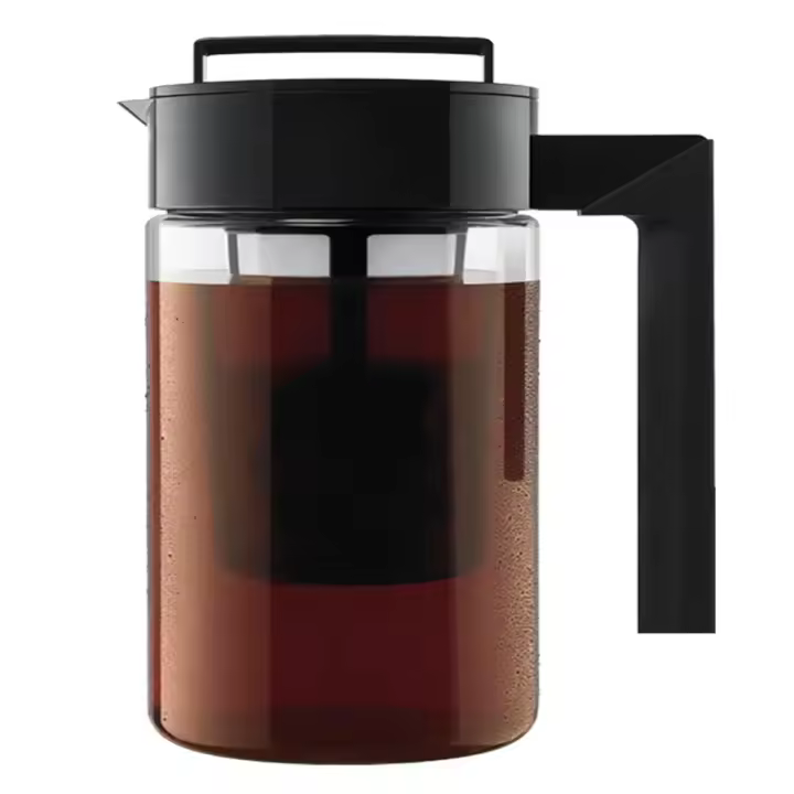 Horneador De Café Frío Para 1 Taza 900ML/1300ML/2000ML Con Filtro Y Mango Material Plástico Tamaño Variable - 1