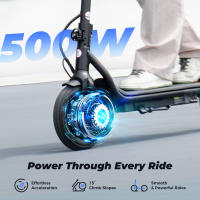 Patinetes Electricos Adultos iScooter W6 500W 10" 36V7.8Ah Batería Máxima Alcance 30 Km Potente para Adultos - details 5