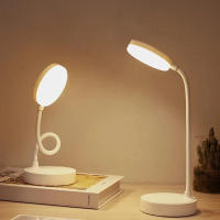 Lámpara De Escritorio LED Portátil Protección Ocular Con Enchufe USB 3 Niveles De Color Pantalla Sin Salto De Brillo Para Dormitorio Luz De Noche Luz De Trabajo - details 3