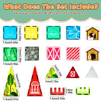 Juego De Construcción Magnético DIY Para Niños Bloques De Edificación Educativos STEM Regalo Para Niños De Preescolar - details 6