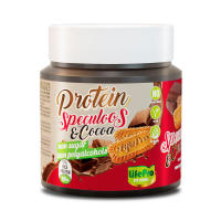 LIFE PRO FITFOOD HEALTHY PROTEIN CREAM SPECULOOS & COCOA 250G - Crema Hiperproteica - Sabor Galleta Caramelizada y Chocolate - details 2