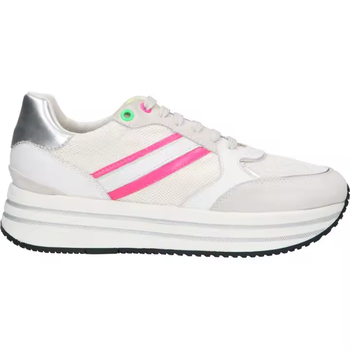 Deportivas de Mujer y Niña GEOX D16QHB 08514 D KENCY C1441 WHITE-FLUOFUCHSIA - 1