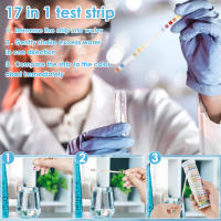 100Pcs Pruebas De Agua Para Acuario 7/9 En 1 Kit De Pruebas Para Tanque De Peces Cloruro Dureza Alcalinidad Total Carbonato pH - details 4