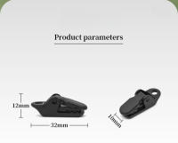 20PCS Clips De Tarpaulin Para Camping Y Acampar Clip De Mordaza Fijo Para Cordón De Viento De Tenda Accesorios De Equipo De Anclaje De Plástico - details 0