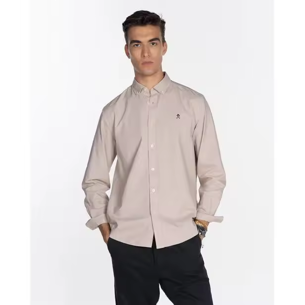 Camisa Oxford Color Camel - Harper & Neyer - 1